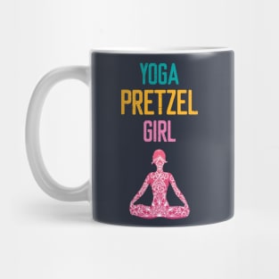 Pretzel Yoga Twisted Girl Mug